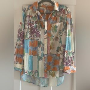 Anthropologie blouse size small
